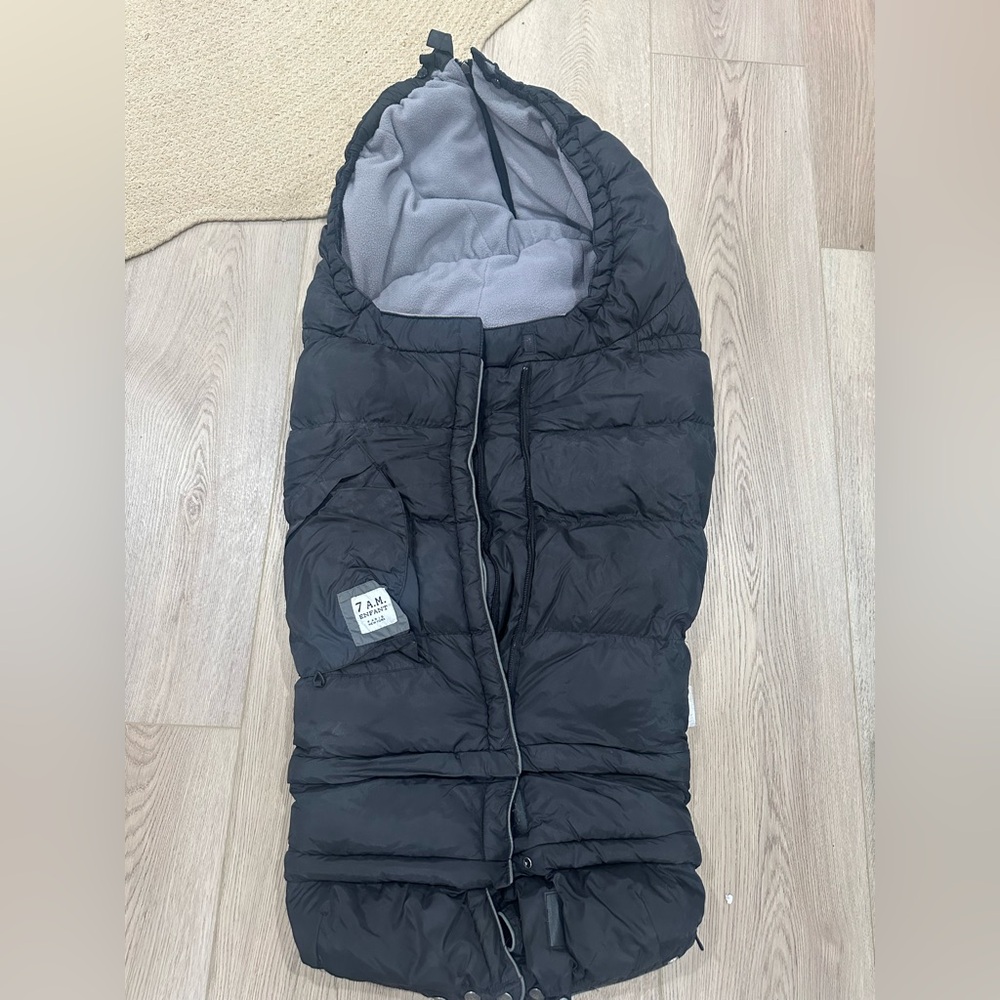 7 AM Enfant Black Stroller Blanket 212